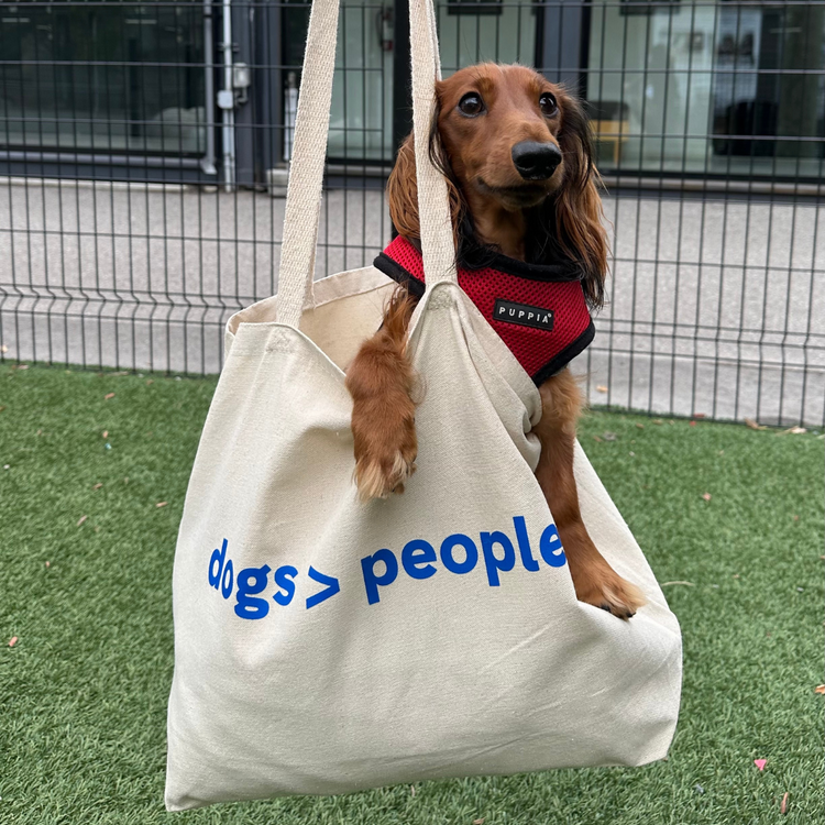 Dogs > People Tote